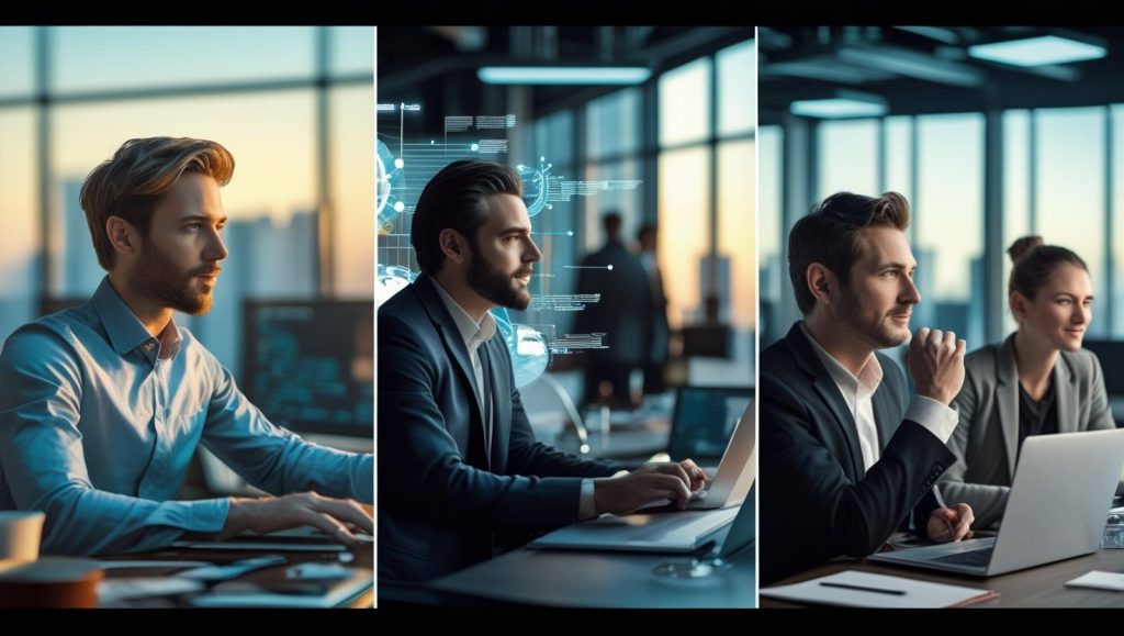 Sosyal medya platformlarının (Instagram, Facebook, Twitter, LinkedIn) logoları ve bu logoların ortasında bir alışveriş sepeti simgesi, sosyal ticaret ve dijital reklamcılığı simgeliyor.