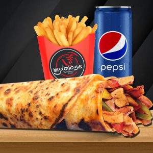 015 Antalya Tavuk Döner Dürüm Kutu İçecek Menü