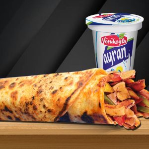 001 Antalya Avantajlı Tavuk Döner Dürüm Menü