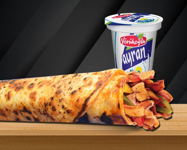 006 Antalya Avantajlı Tavuk Döner Dürüm Menü