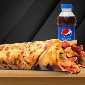 009 Antalya Avantajlı Tavuk Döner Dürüm Pet Şişe İçecek Menü