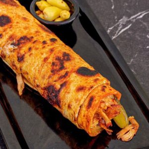 091 Antalya Kaşarlı Hatay Usulü Tavuk Döner Dürüm
