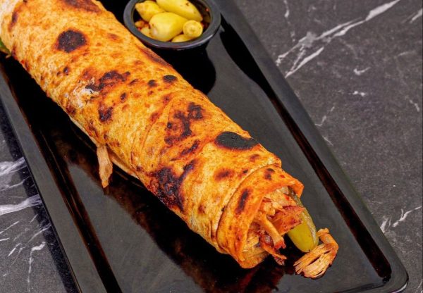 091 Antalya Kaşarlı Hatay Usulü Tavuk Döner Dürüm