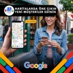 Google haritalarda ilk sayfaya gelin . Satışlarınızı katlayın .