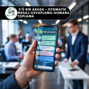 Whatsapp otomatik mesaj ve cevaplama sistemi
