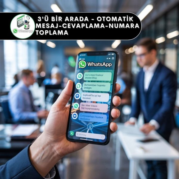 Whatsapp otomatik mesaj ve cevaplama sistemi