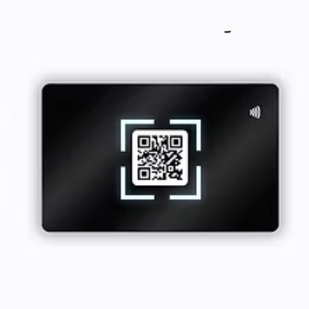 Kart üzerindeki QR ile paylaşım
